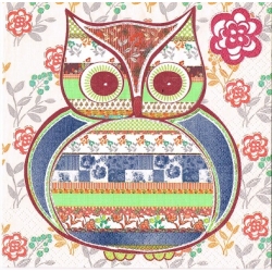 Serwetka do decoupage - 1842- sowa